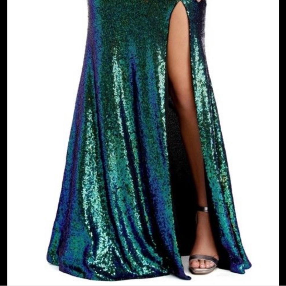Mermaid Tales Sequin Maxi Skirt